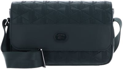 LACOSTE Schoudertas Nomogramme Flap Crossover Bag Sinople Donkergroen