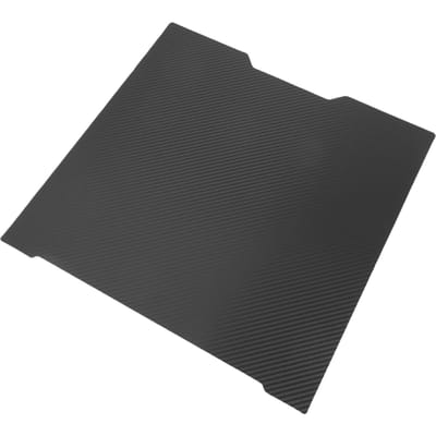 3D Printer Bouwplaat Geschikt voor H2D Dubbelzijdig Koolstofvezel PET Hittebestendig 3D Printer Bed Platform gray