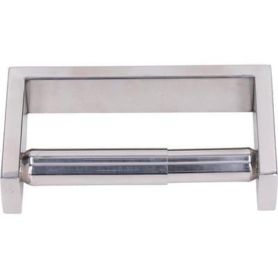 Porte-papier toilette Matériau résistant à l'usure Acier inoxydable Rétractable Fournitures de salle de bain gray