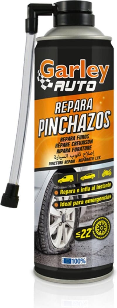 Benson Bandenreparatie spray - auto/scooter - 500 ml - bandenreparatieset