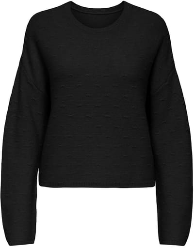 ONLY - ONLKATIA LS STRUCTURE O-NECK CC KNT - Meisjes - Gebreide truien