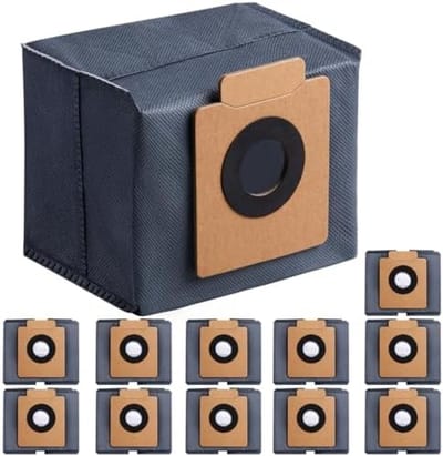 PromoHome 12x Stofzuigerzakken compatibel met Eufy X10 Pro Omni, X8 Pro SES - 2,5 Liter