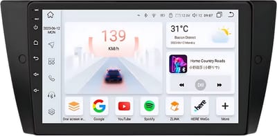 Autoradio met bluetooth - Carplay - Voor BMW 3-Serie E90/E91/E92/E93 - Geschikt voor Apple en Android - Stereo - Navigatie - Navigatiesysteem auto - 3GB 32GB