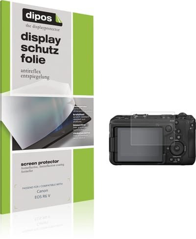 dipos – 4x Matte Beschermfolie geschikt voor Canon EOS R6 V | Krasbestendige & antireflecterende Screenprotector Ultra-Thin