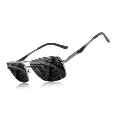 Kingseven Zonnebril Heren - 2021 - Gepolariseerde glazen - Zwart - Grijs - Sunglasses