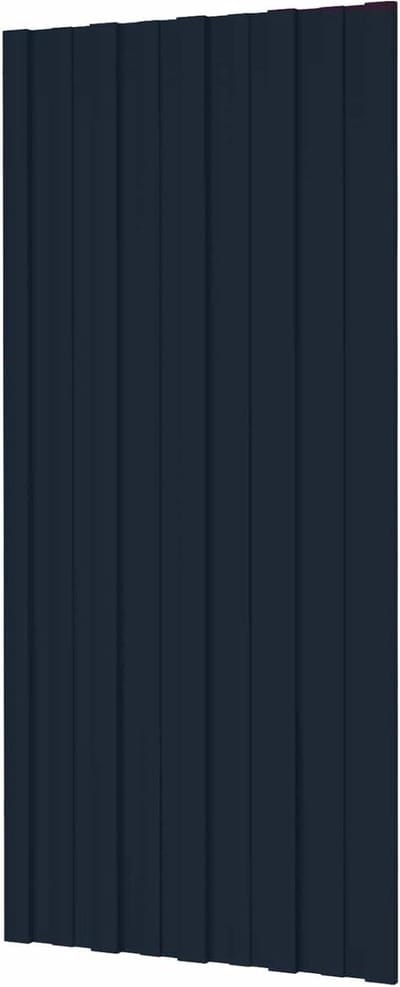 Dakpanelen - Dakplaten - Schuur Bedekken - Rechthoekig Design - 36 stuks - Antraciet