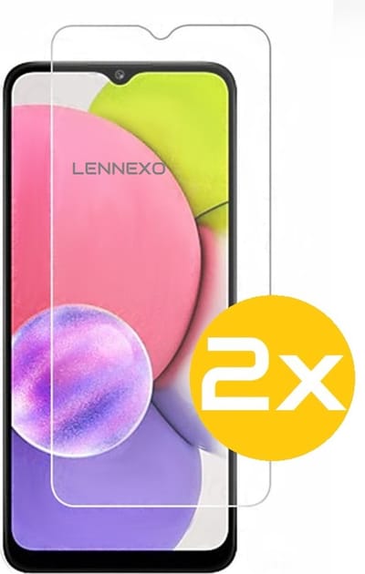 Screenprotector Geschikt Voor Samsung Galaxy A13 (4G / 5G) - Glasplaat - Tempered Glass - 2 Stuks