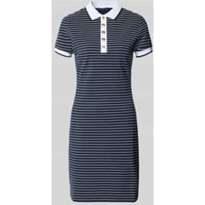 Knie-lange polojurk met polokraag model 'ALPHONSINE'
