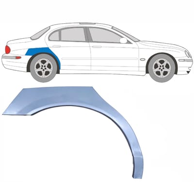 Reparatiepaneel achterspatbord voor Jaguar S-Type CCX 1999-2007 / Rechts