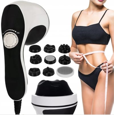 Ariko Anti cellulitis apparaat - vibrating massageapparaat - Afvallen & Afslanken - Pijnbestrijding - Beauty - Massage - 9 in 1 - rug/nek/benen/schouders