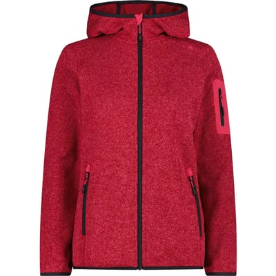 Dames fleece met capuchon CMP
