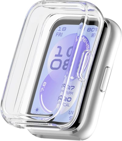 Strap-it TPU Case geschikt voor Huawei Band 11 - Bescherming tegen krassen & stoten - Screenprotector - Beschermend hoesje - Optimale bescherming - Transparant