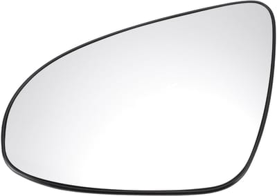 Dailygoods - Auto Buitenspiegel Links Vervanging Convex Niet-Verwarmd Wit Glas