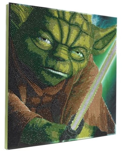 Crystal Art Kit Star Wars: Yoda (30x30/partial)