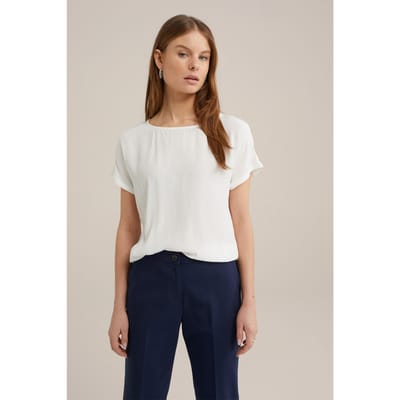 We Fashion T-shirt White Maat: M | T-Shirts Outlet | Dames | Wit