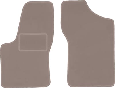 Beige voormatten voor: Fiat Seicento hatchback (1998-2010)