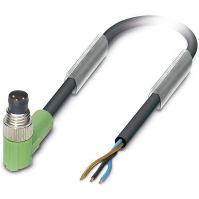 Phoenix Contact 1681716 Sensor/actuator aansluitkabel M8 Aantal polen (sensoren): 3 Stekker, haaks 5.00 m 1 stuk(s)