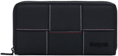 Desigual Portemonnee Mone Yoko Fiona Long Wallet Black Zwart