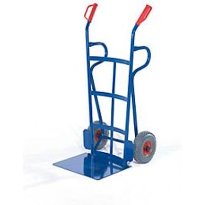 Steekwagen voor bandentransport, massief rubber, ø 250 x 60 mm