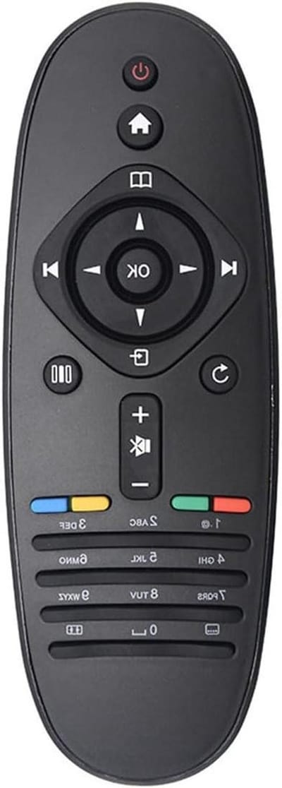 SnelShoppen - Vervangende afstandsbediening voor televisie, compatibel met CRP606/01, RC2683203-01, RC2683204-01, hoogwaardig ABS, duurzaam en slijtva