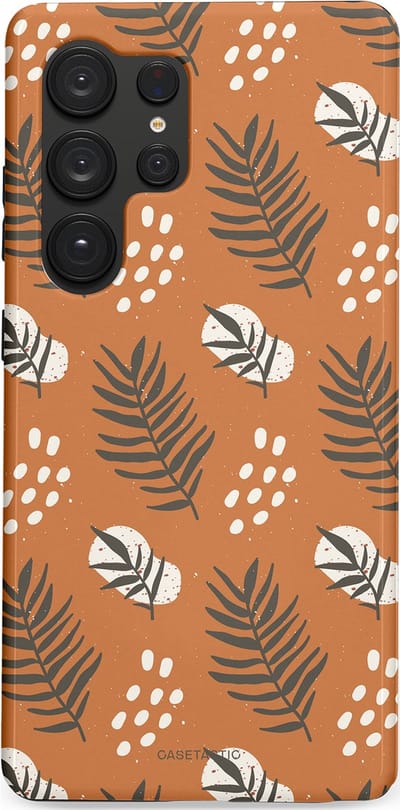 Casetastic Hoesje Geschikt voor Samsung S25 Ultra - Stijlvolle Beschermende Duo-layer Case - Rustiek ritme