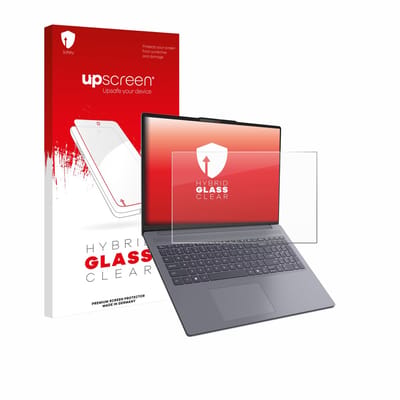 upscreen - Screenprotector voor Lenovo IdeaPad Slim 3i Gen 11 16" - Folie Beschermfolie Beschermglas transparant
