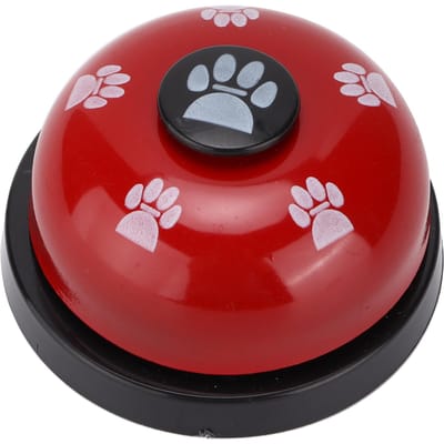 Cloche d'entraînement pour animaux de compagnie Clochettes pour chien chat éducatives interactives portables pour l'entraînement des animaux de compagnie et