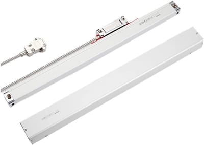 Optische Liniaal Sensor - Lineaire Schaal - Precisie Meten - Hoge Nauwkeurigheid 1μm - 120mm - Wit