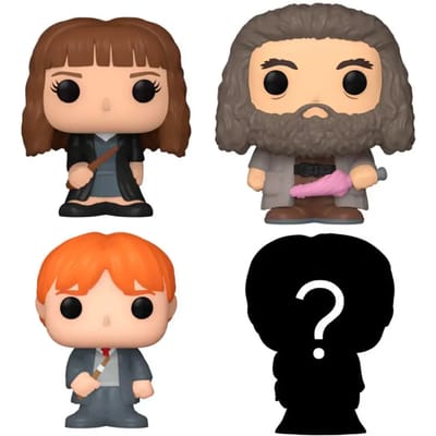 Funko Harry Potter - Bitty POP! 4-Pack Hermione 2,5 cm Verzamelfiguur - Multicolours