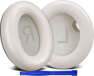 Vervangende Oorkussens voor Anker Soundcore Space One Hoofdtelefoon, Zacht Leer en Geluidsisolatie, Ideaal voor Comfort en Geluidskwaliteit