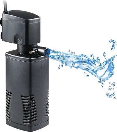 Interne filter aquarium 55-150 liter JP-022F met stromingsregelaar