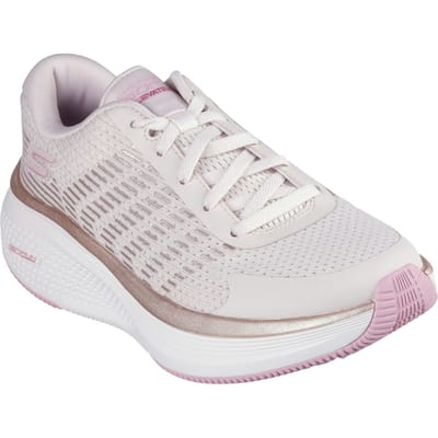 Skechers Performance GO RUN Elevate 2.0 Textiel Dames Natuur/Roze Trainers