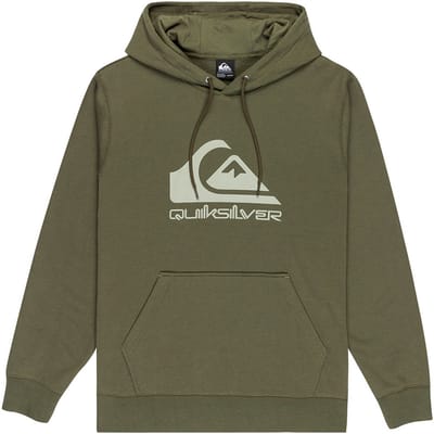 Quiksilver Comp Logo Hoodie Groen S Man