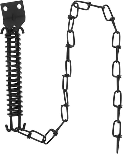 Deurslot Ketting - Veiligheidsketting Deur - Extra Beveiliging - Eenvoudige Installatie - 635 cm - Zwart