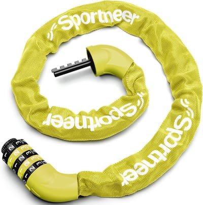 Veilig Fietsslot met 5-Cijferige Combinatie en Duurzame Kabel - 100cm