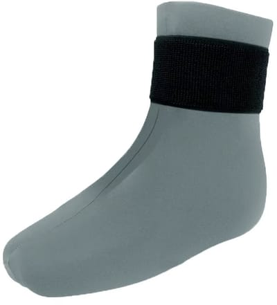 Herbruikbare Hot & Cold Compress Sokken - Voor Plantar Fasciitis, Enkelpijn, Artritis en Zwelling - Koelende en Warmte Therapie, Elastisch en Comfortabel - Grijs
