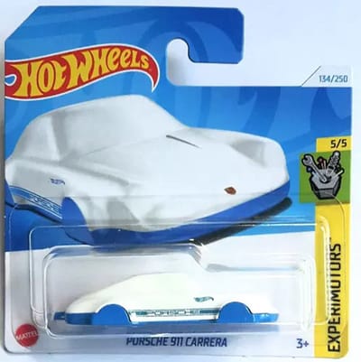 HOT WHEELS PORSCHE 911 CARRERA 134/250 1:64 EXPERIMOTORS 5/5 KEY CLIP