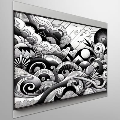 Kunstprint | Wanddecoratie | Dibond | 60 × 60 cm