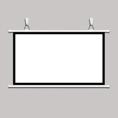 Projectiescherm - Uitschuifbaar scherm - Thuisbioscoop - Mat wit projectiedoek - 30-72 inch - Wit