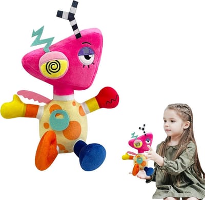 30 cm Digitale Circus Pluche Knuffel - Pomni en Jax Circus Clown Pluche Speelgoed