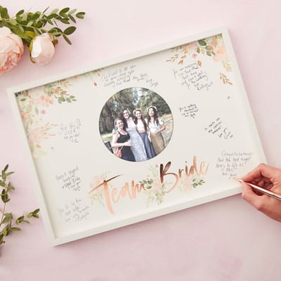 Ginger Ray - Ginger Ray - Gastenboek - Fotolijst Team Bride