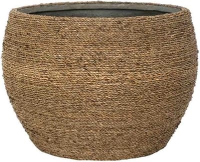 Pottery Pots Bloempot Bohemian Abby S, Straw Grass D30 H21