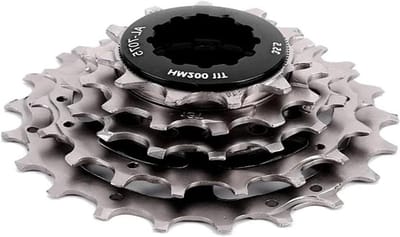 Fiets Tandwiel - Fiets Vrijwiel - Fietsen Verbeteren - Holle Lichtgewicht Constructie - 5/6/7 Speed - Zilver Zwart