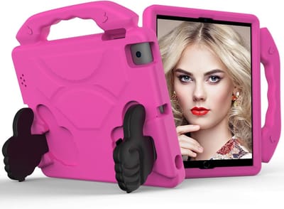 kinderhoesje - Kindertablet hoesje - Kids Case - Geschikt voor Apple iPad Mini 1/2/3/4/5 - Roze