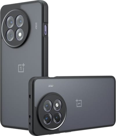 Coverup Hoesje - Geschikt voor OnePlus 13R Hoesje - Coverup Mat Transparante Back Cover met Camera Cover - Transparant