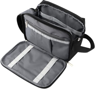 Dailygoods- Reisverzorgingsset - Waterdichte Toilettas - Organizer voor Heren - Duurzaam Polyester - Compact Ontwerp - 1 Stuk