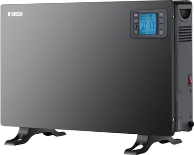 Noveen CH7100 LCD Smart Binnen Zwart 2000 W Convector elektrisch verwarmingstoestel