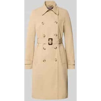 Trenchcoat met mouwsluitingen