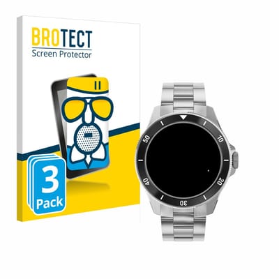 BROTECT - Screenprotector voor Withings ScanWatch Nova (42 mm) - Folie Beschermfolie Beschermglas matte 3 Stuks