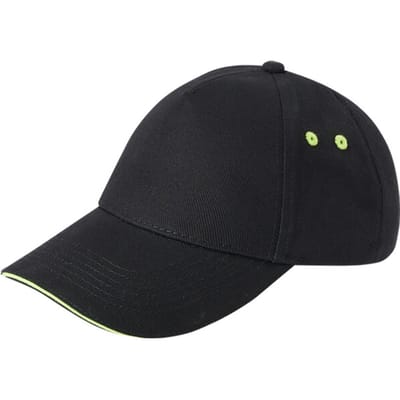 Jan Vanderstorm herren Honkbalpet - One-Size - zwart - Plus Size
